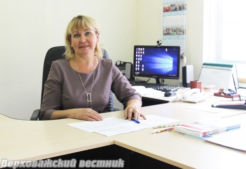 Исполняющая обязанности начальника управления образования Верховажского района Татьяна Попова