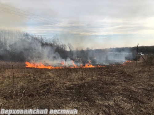 Бесконтрольное сжигание сухой травы и мусора может привести к пожару