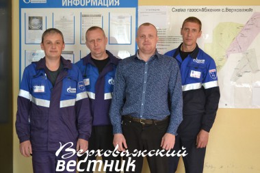 Бригада победителей: Максим Мухорин, Юрий Болотников, Александр Болотников и Андрей Силиванов
