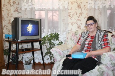 Нина Евгеньевна Макаровская, как и многие жители района, теперь будет смотреть 20 телеканалов