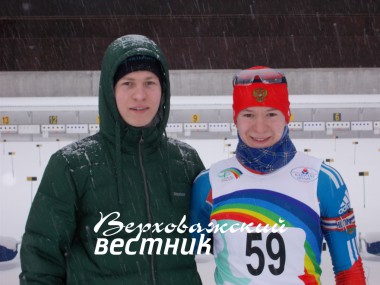Данил Калинин и Александр Дрюма на соревнованиях в Токсово