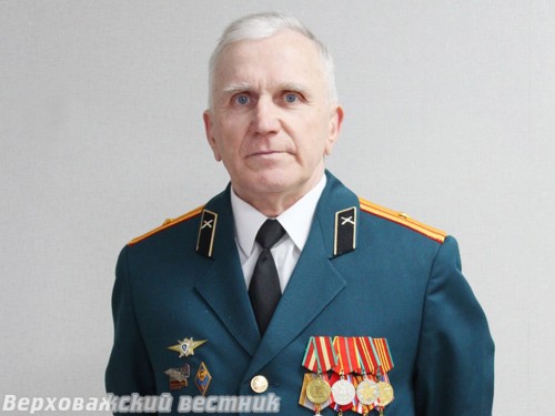 Александр Петухов, председатель верховажского отделения ДОСААФ России