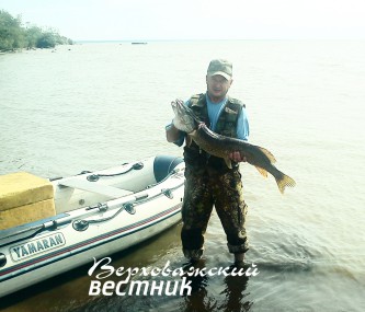 Николай Чижов у Белого озера