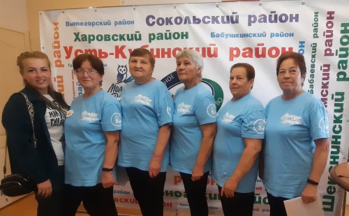 Верховажские волонтеры на фестивале в Грязовце