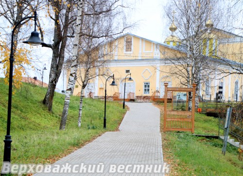 Храм Успения Божией Матери в селе Верховажье в настоящее время