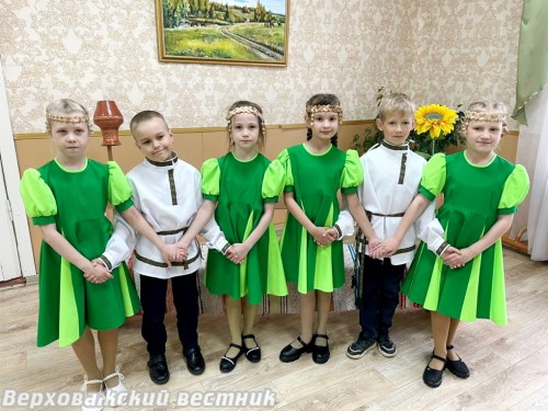 Ученики 2 "б" класса Верховажской школы