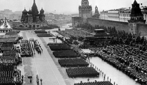 Парад Победы на Красной площади в Москве 24 июня 1945 года